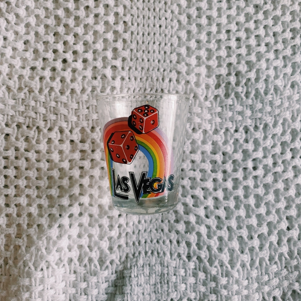 ☀️Vintage Las Vegas shot glass